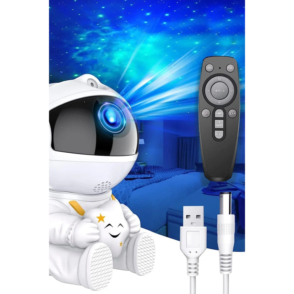 Astronot Projektör Gece Lambası Yhy-07