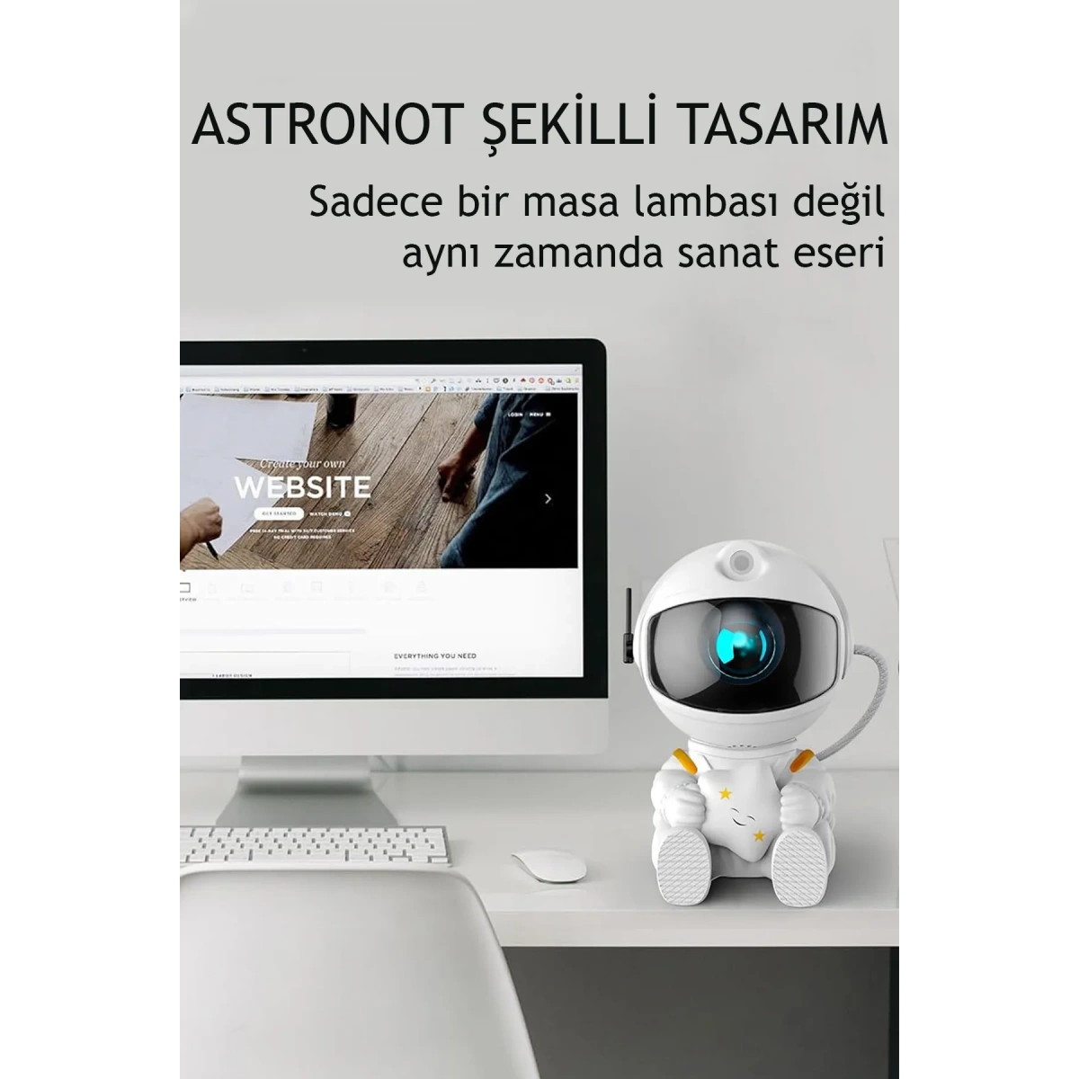 Astronot Projektör Gece Lambası Yhy-07