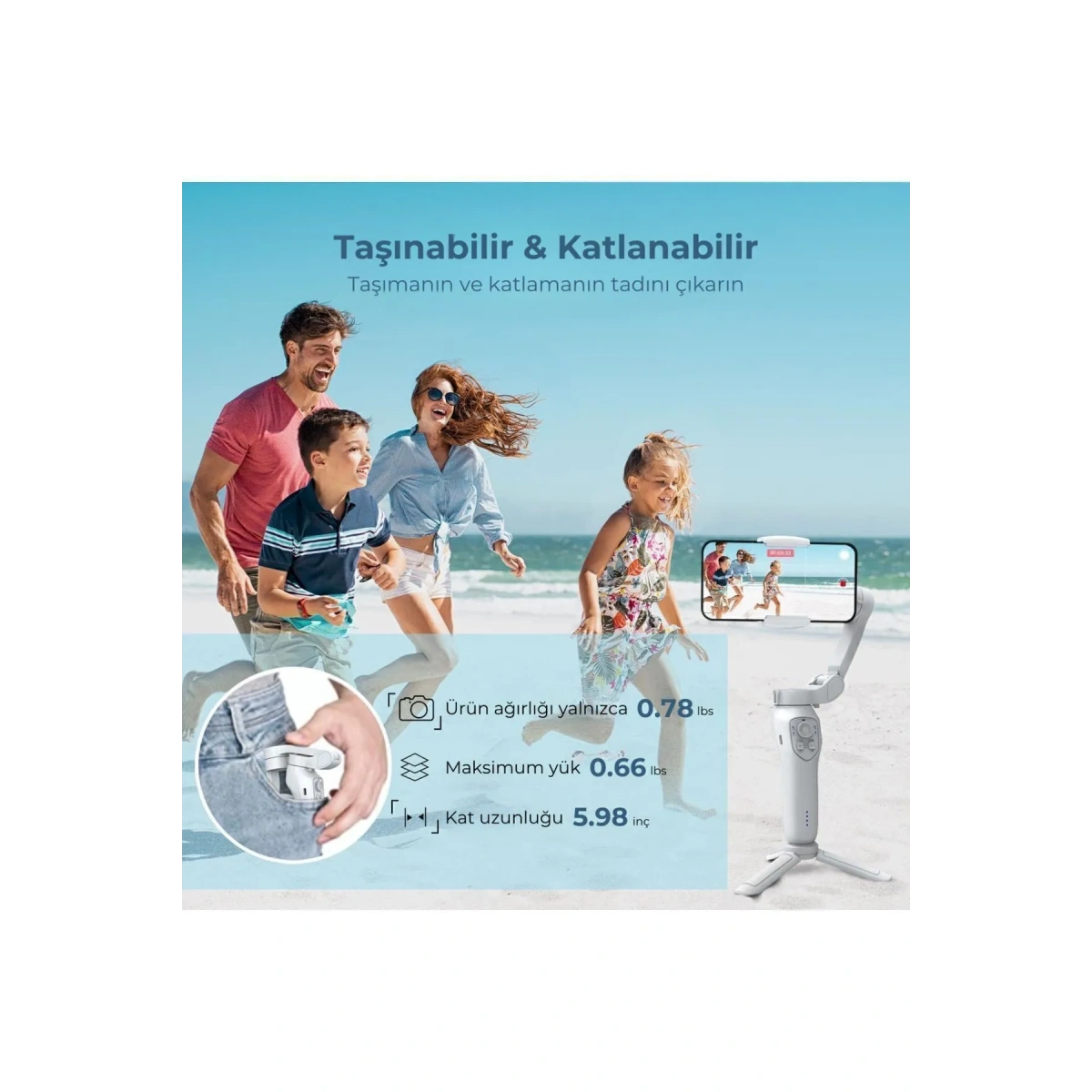 Axis Foldable Gimbal L7C Pro 3