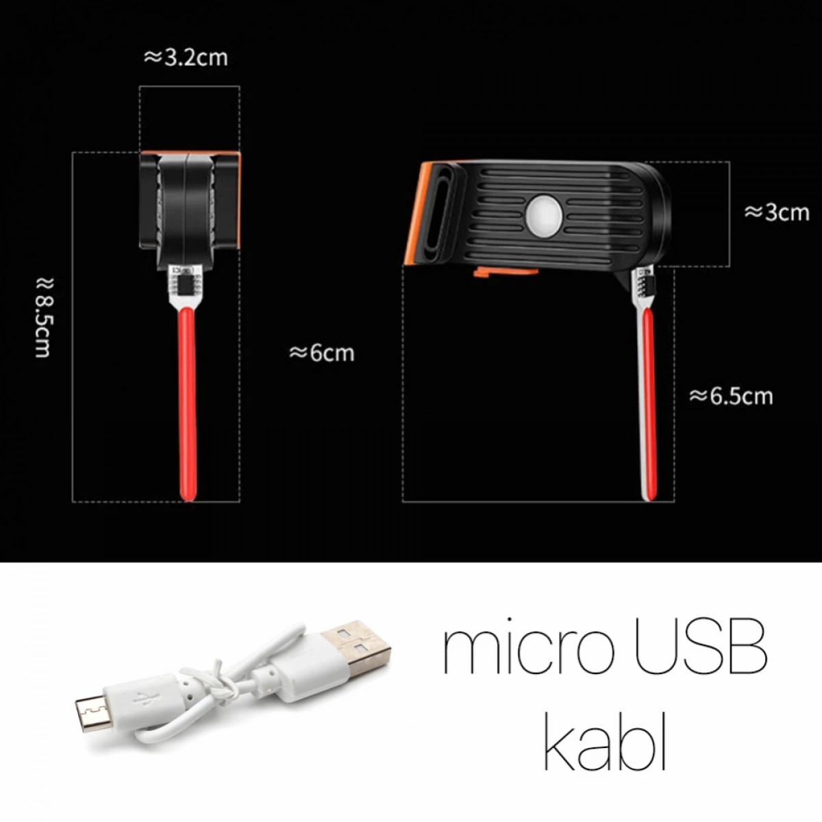 Bisiklet Lambası 8821