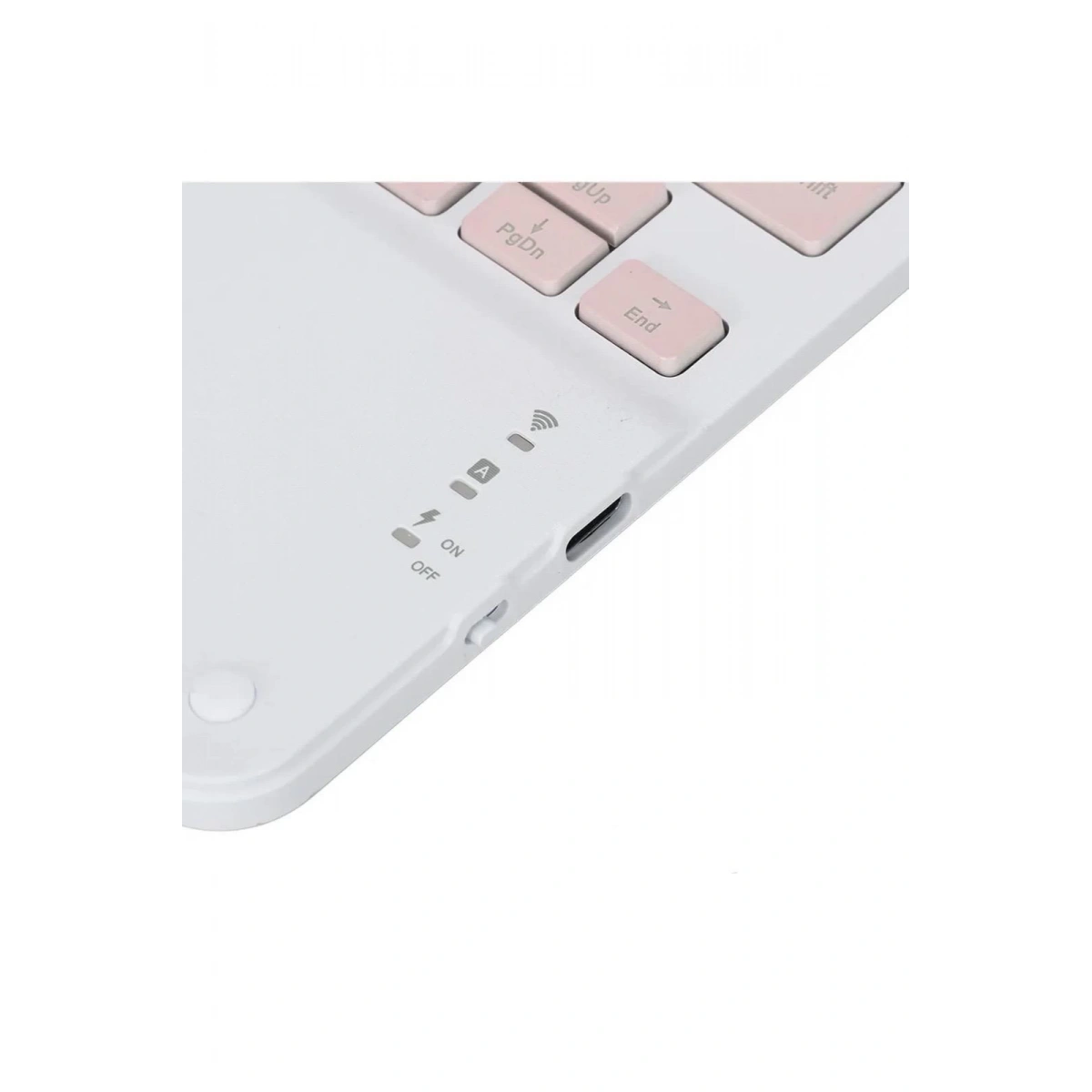 Bluetooth Klavye Touchpad Beyaz