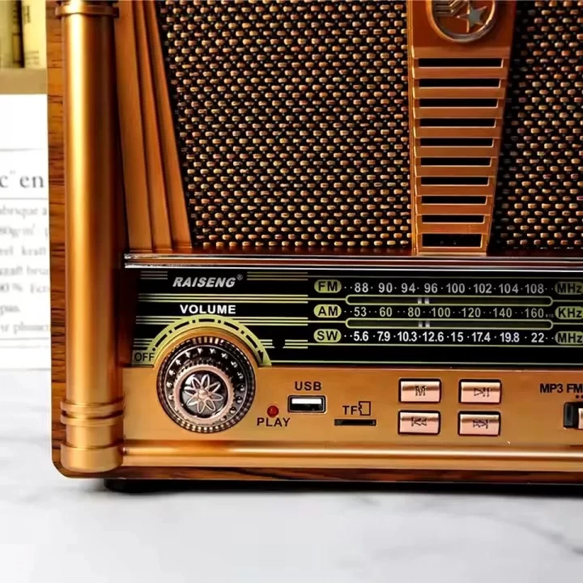 BLUETOOTH NOSTALJİ SPEAKER R-1828BT