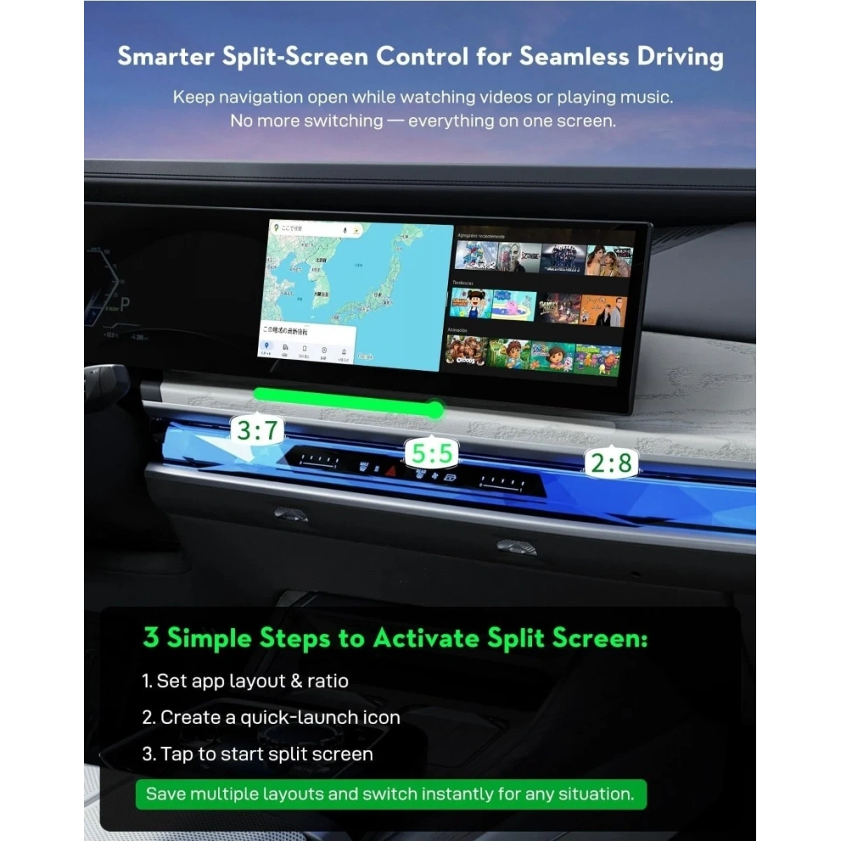 Bmw için 8+128 Gb Sim Kartlı Car Smart Box Carplay