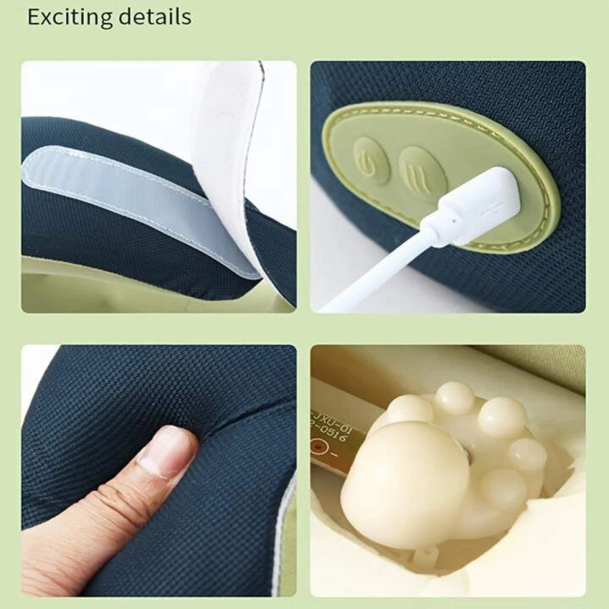 BOYUN MASAJ ALETİ AM-01 MAVİ