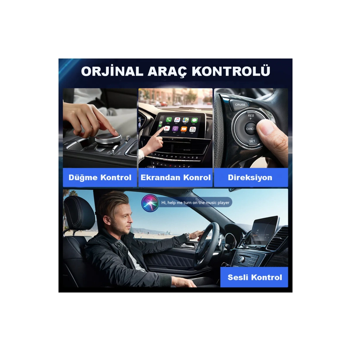 Carplay Dönüştürücü Smart Box 4/64