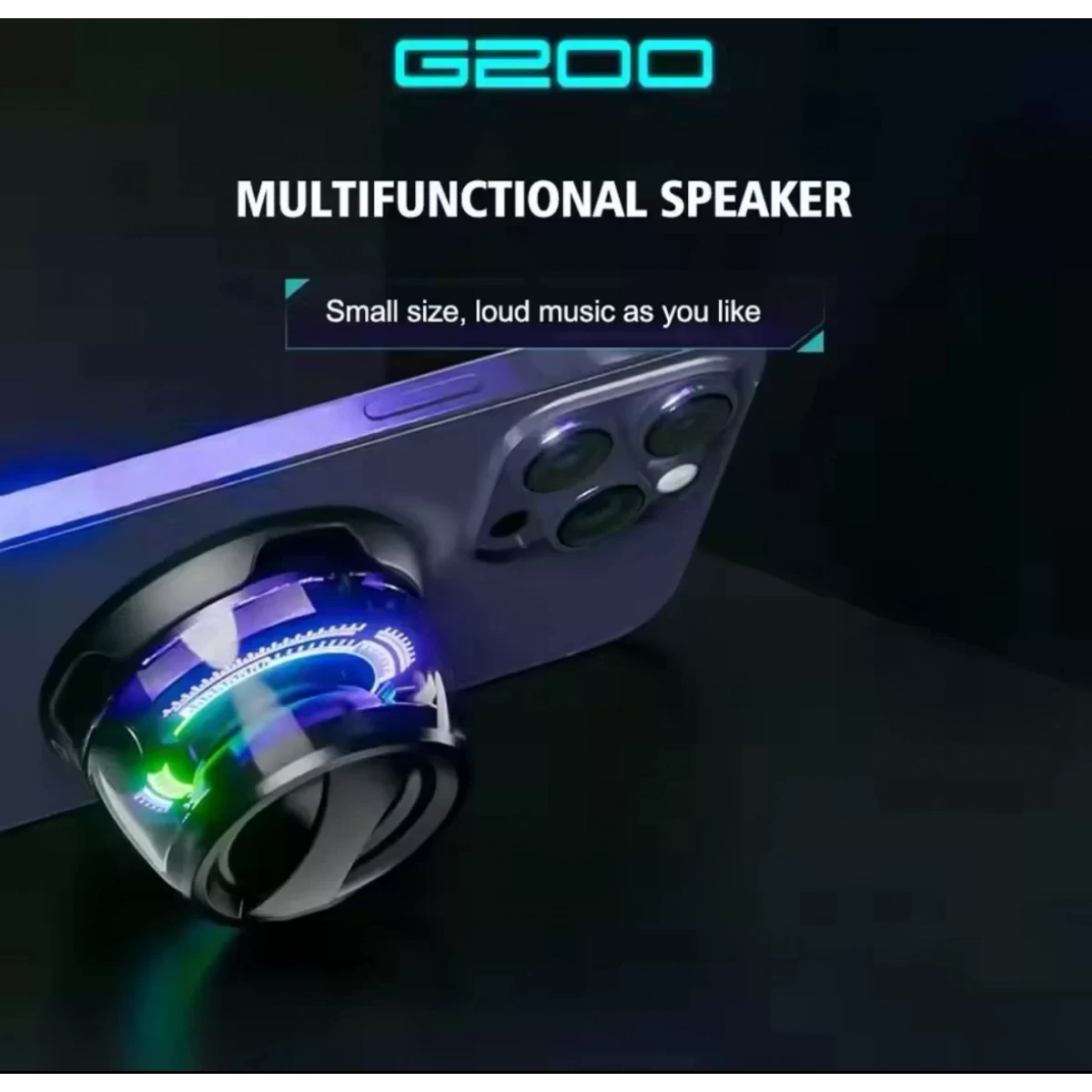 CEPİNİ G200 BEYAZ MANYETİK SPEAKER