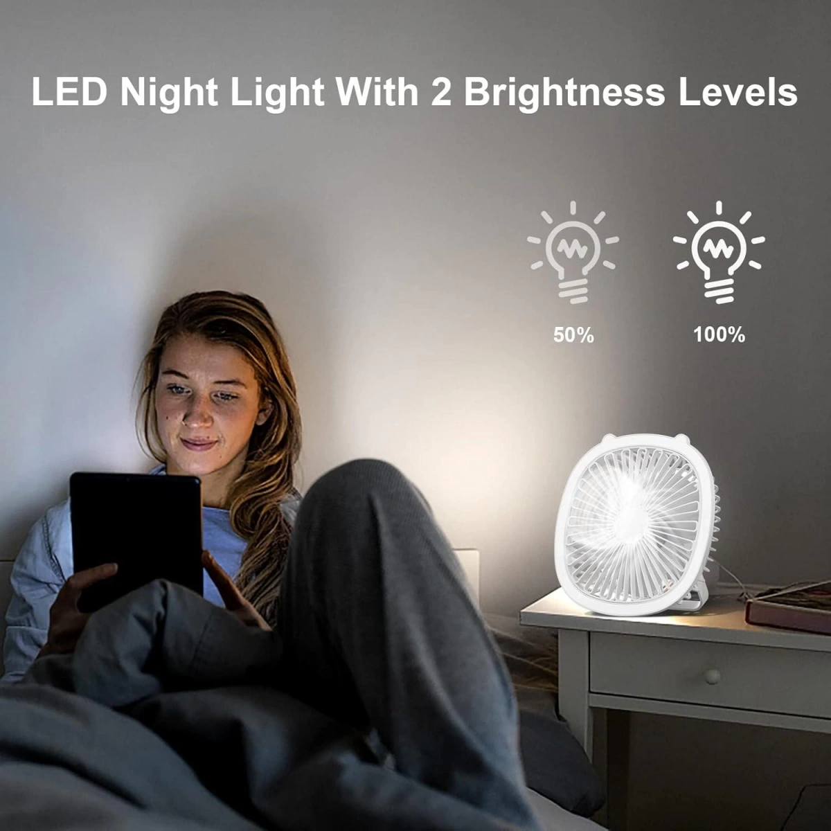 Cevval Fan-08 F12 Beyaz