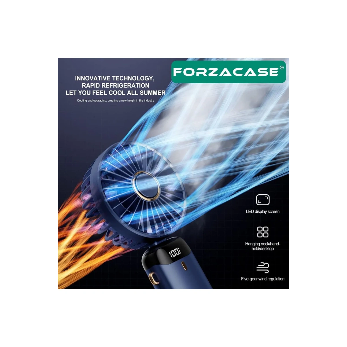 Cevval Fan-28 Lacivert