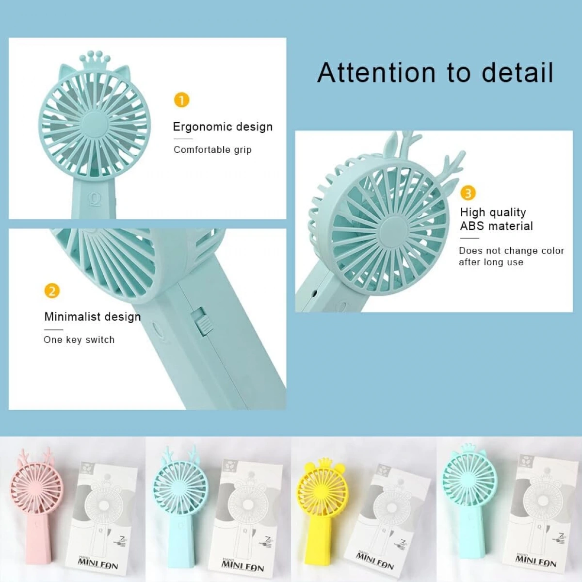 Cevval Fan-34 S172 Mavi