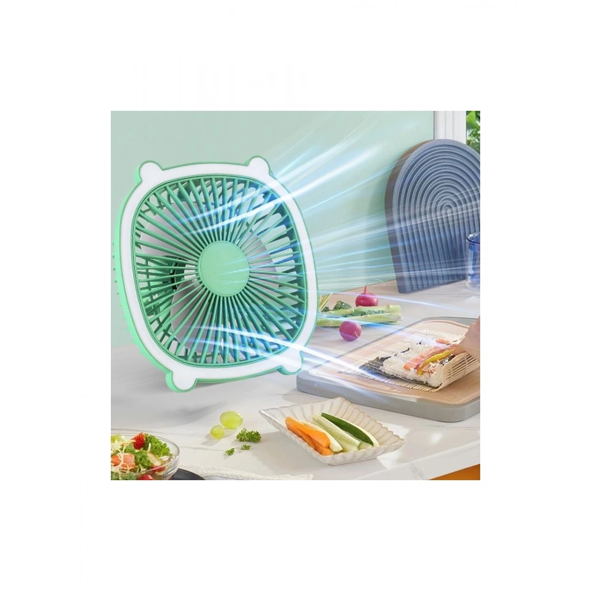 Cevval Fan-38 Bear Yeşil