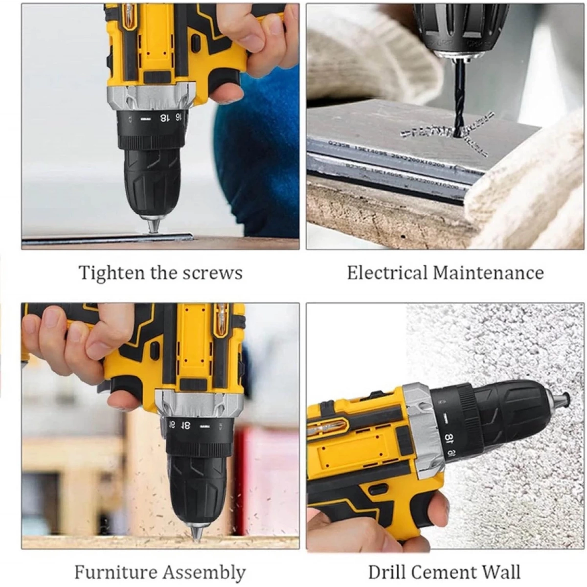 Cevval LDZ-001 Şarjlı Matkap Yedek Bataryalı