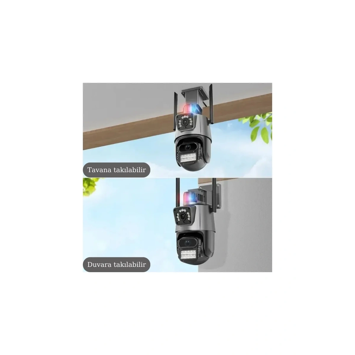 Çift Kameralı Wifi Kamera YK-P2042