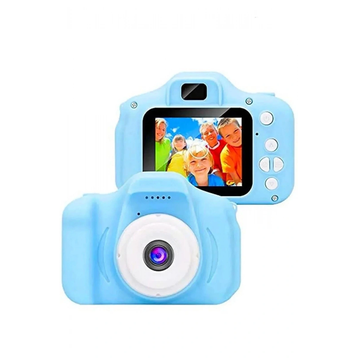Çocuk Dijital Fotoğraf Makinesi KIDS X2 Mavi
