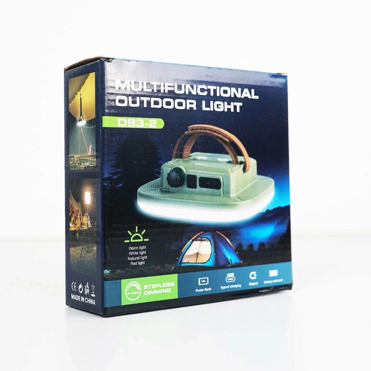 Fonksiyonel 4 Mod Kamp Lambası D83-2