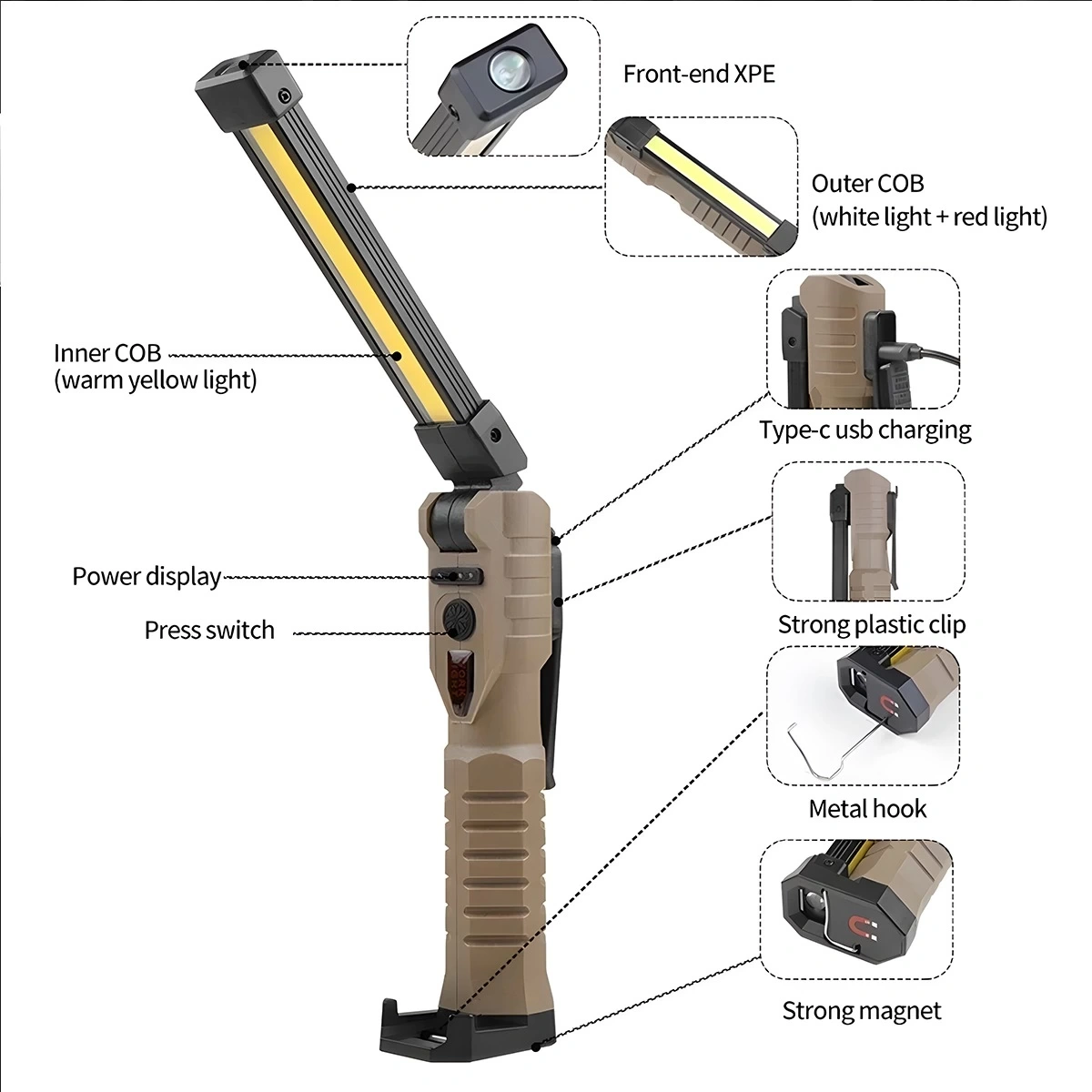 Fonksiyonel Çalışma Lambası Wl08