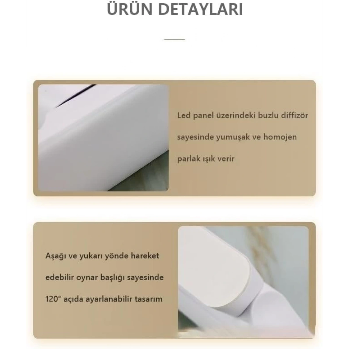 HIGHTEK SEZAR ŞARJLI LED APLİK 30CM HT0762