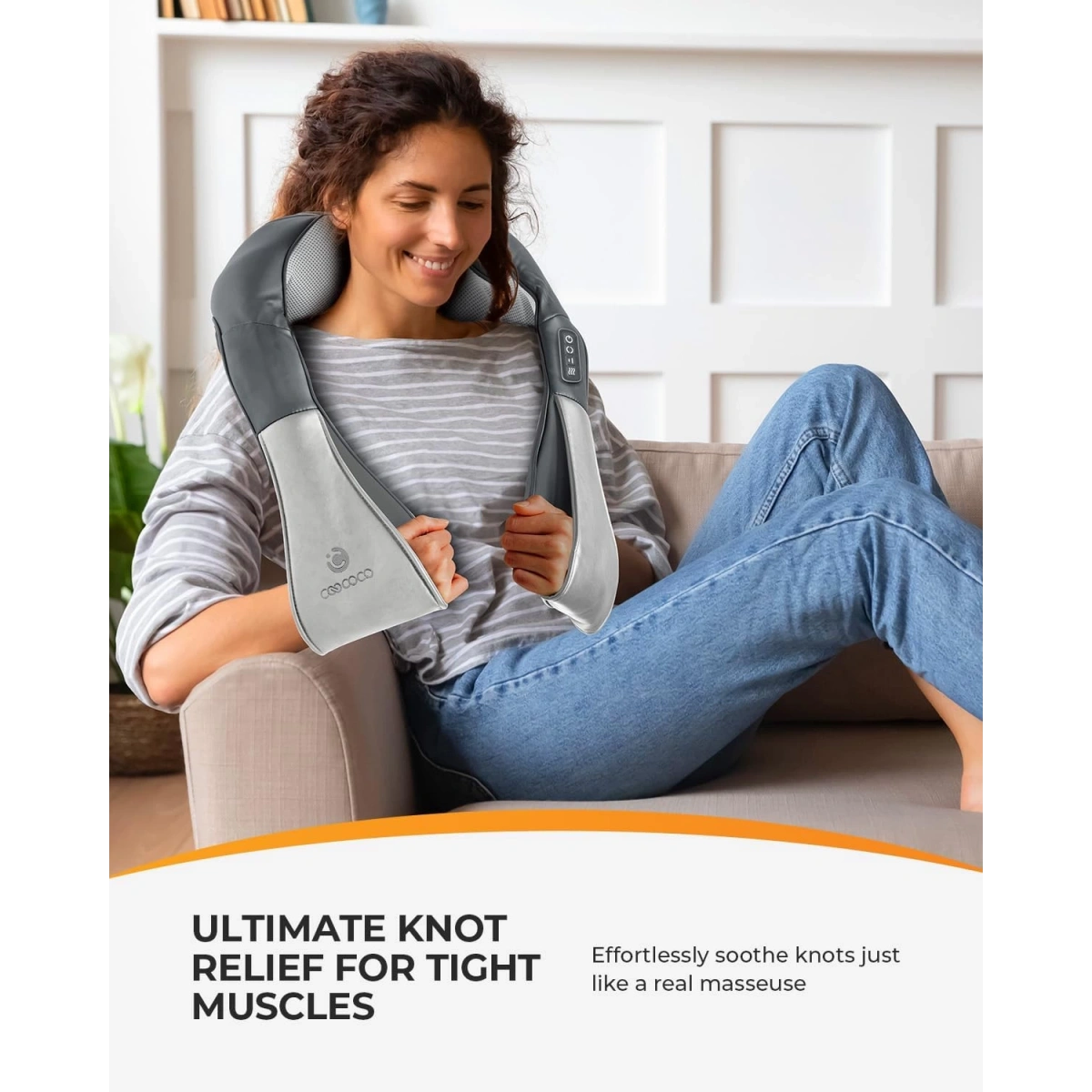 Hilda 102 Massager OF Neck Kneading Masaj Aleti Siyah