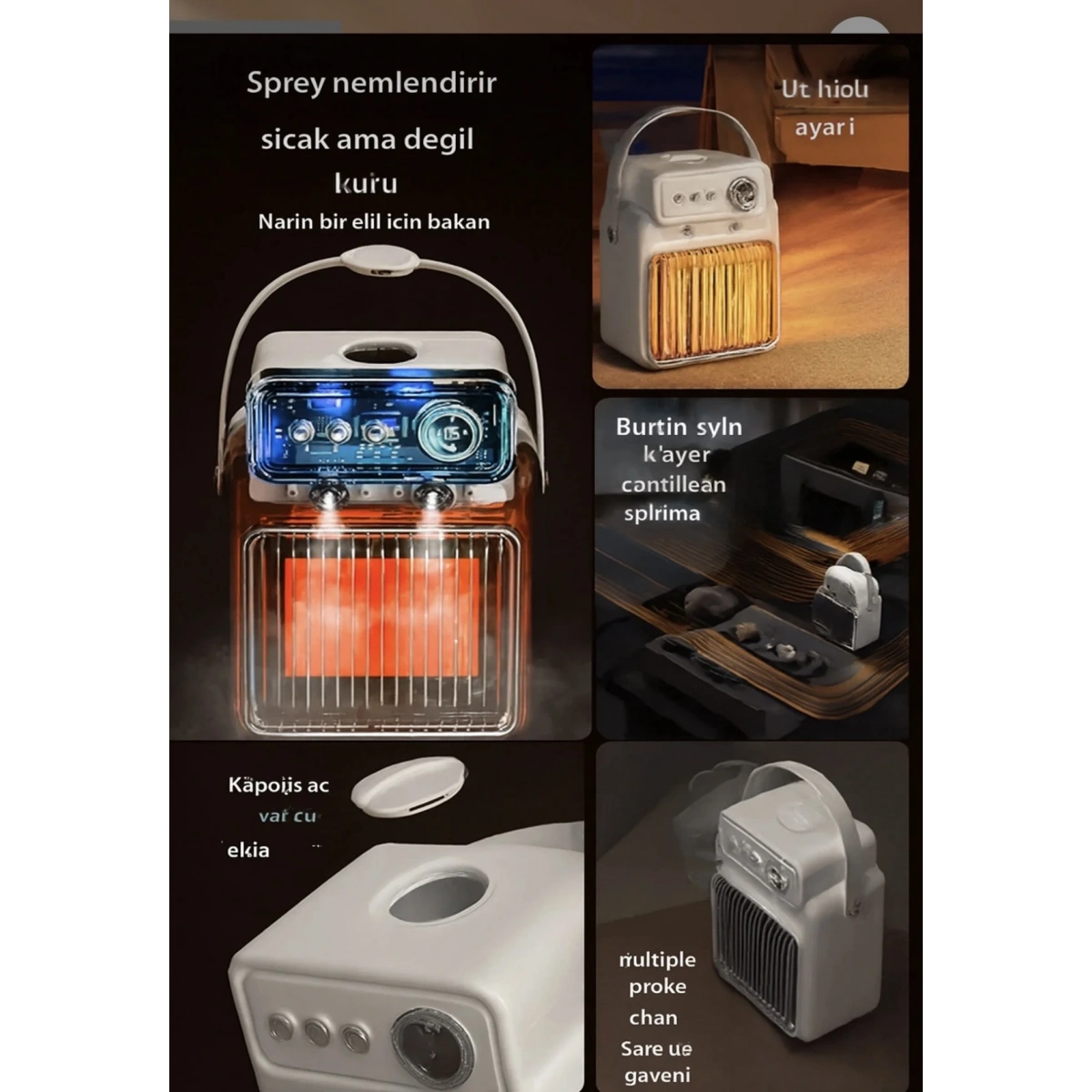 Hilda Hl-1202 Buharlı Oda Isıtıcısı