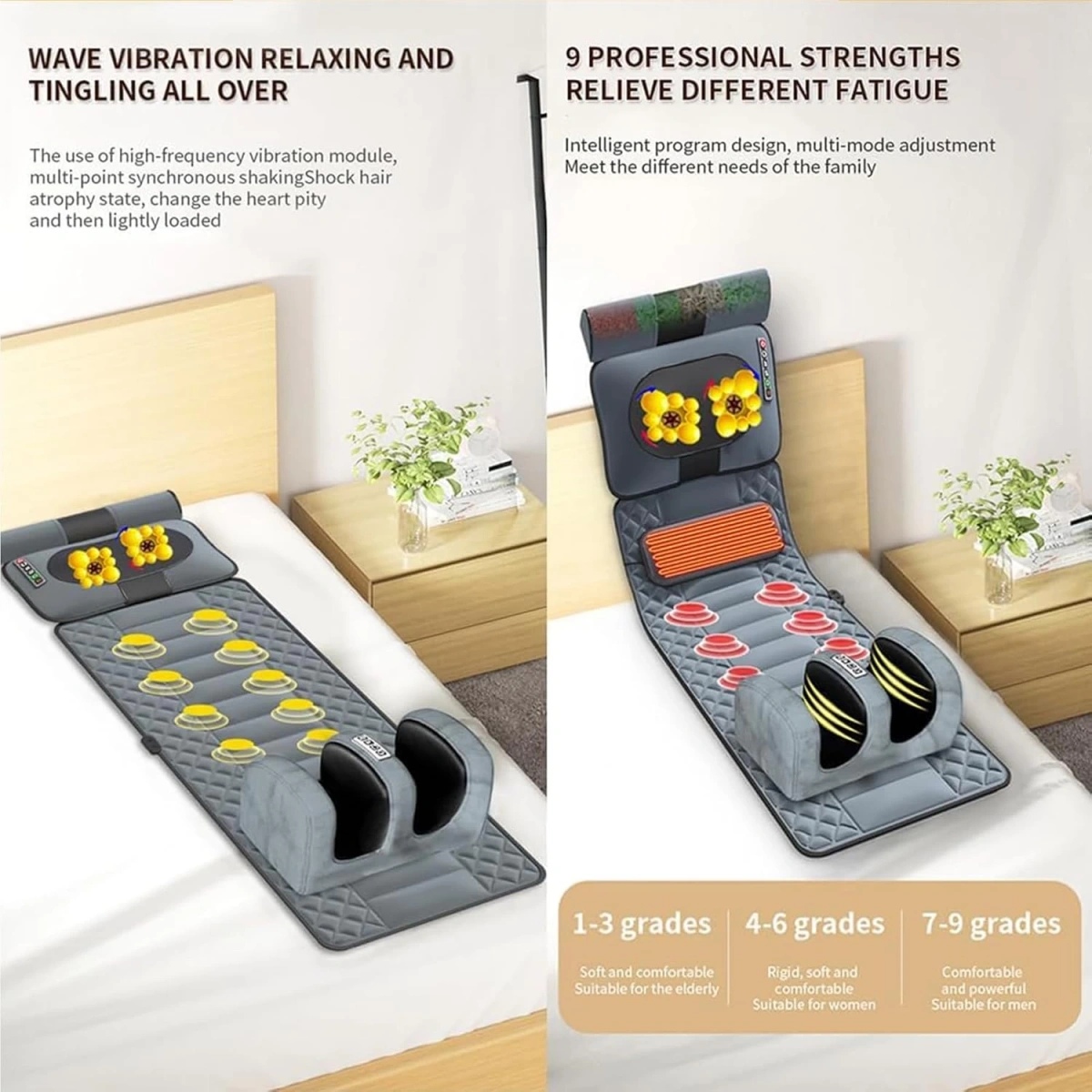 HiLDA JH-CD8-F Yatak Masaj Aleti