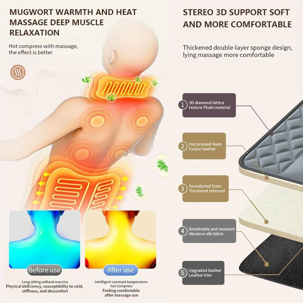 HiLDA JH-CD8-F Yatak Masaj Aleti