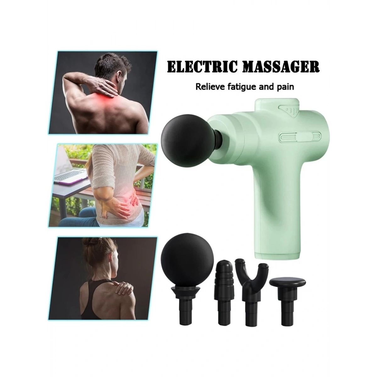 Hilda Jx-205 Masaj Aleti Siyah