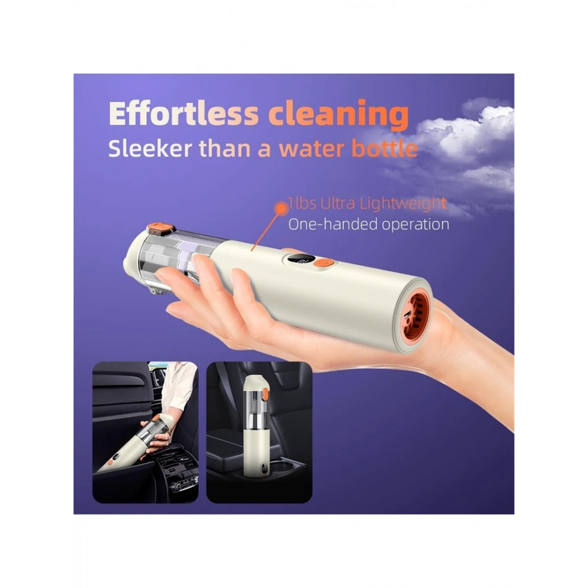 Hilda Vc030 Araç Süpürgesi Şarjlı