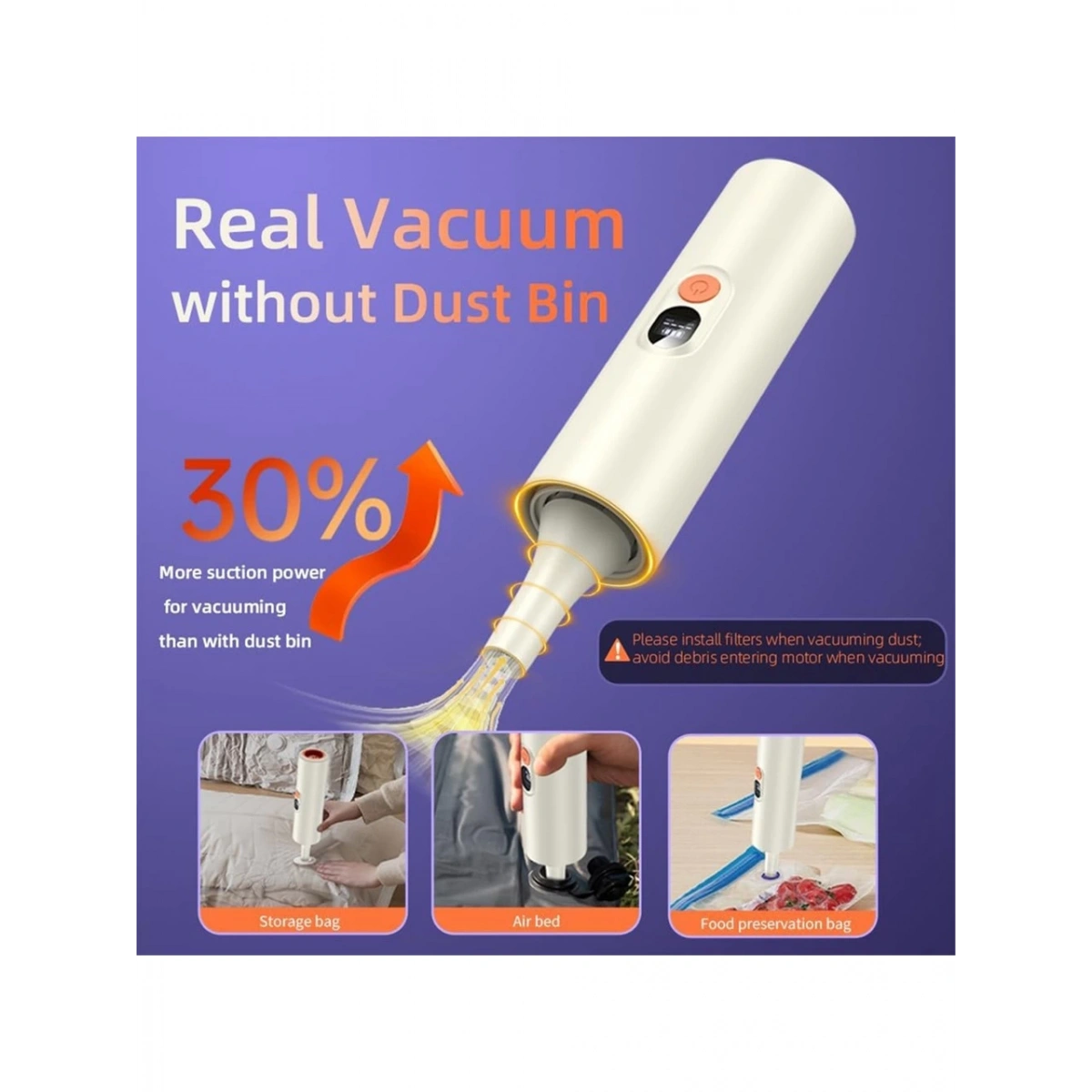 Hilda Vc030 Araç Süpürgesi Şarjlı