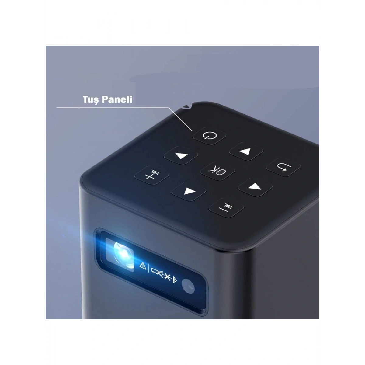 İ-Dragon DR-1000 Siyah Çantalı Projeksiyon