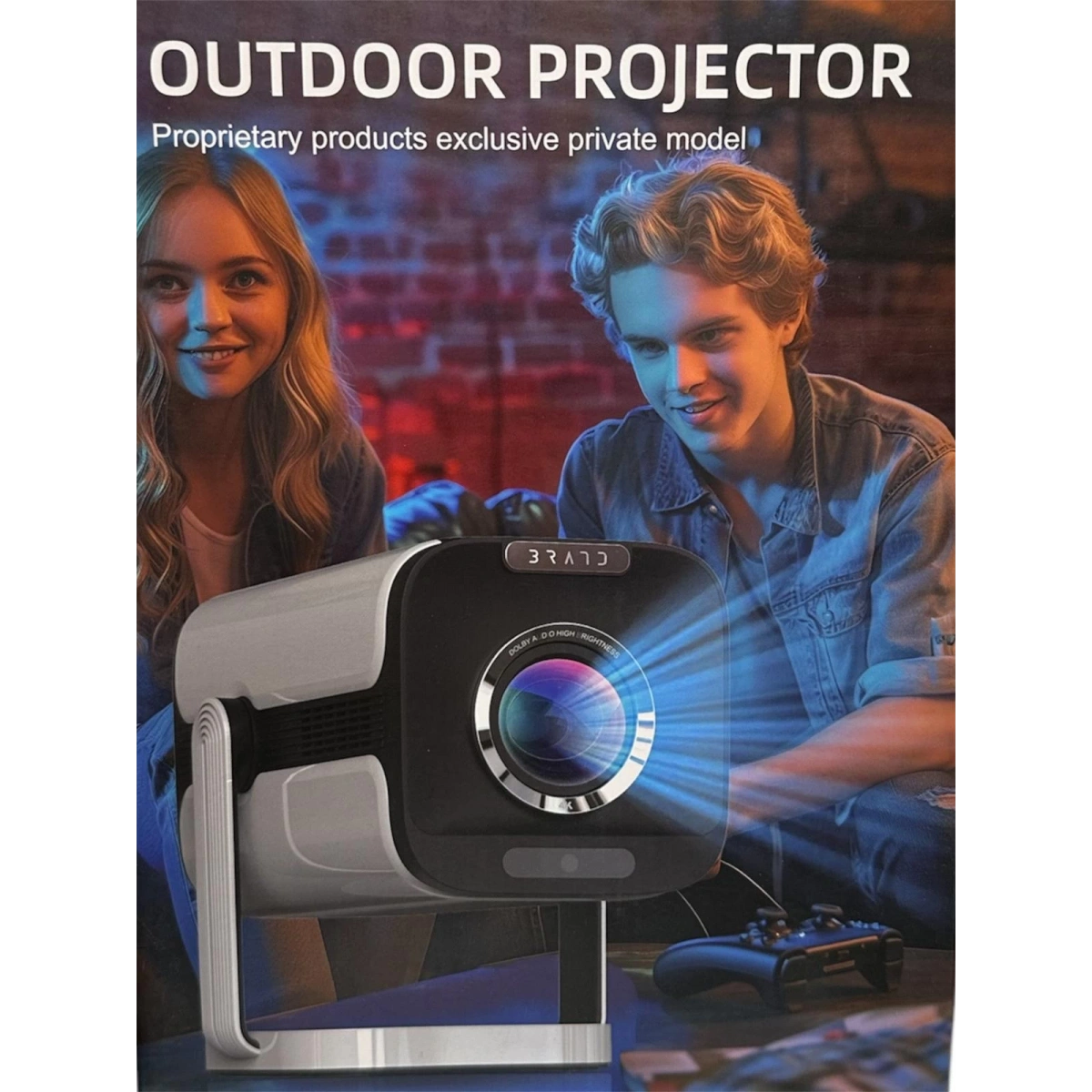 İ-Dragon DR-800 Projeksiyon Beyaz