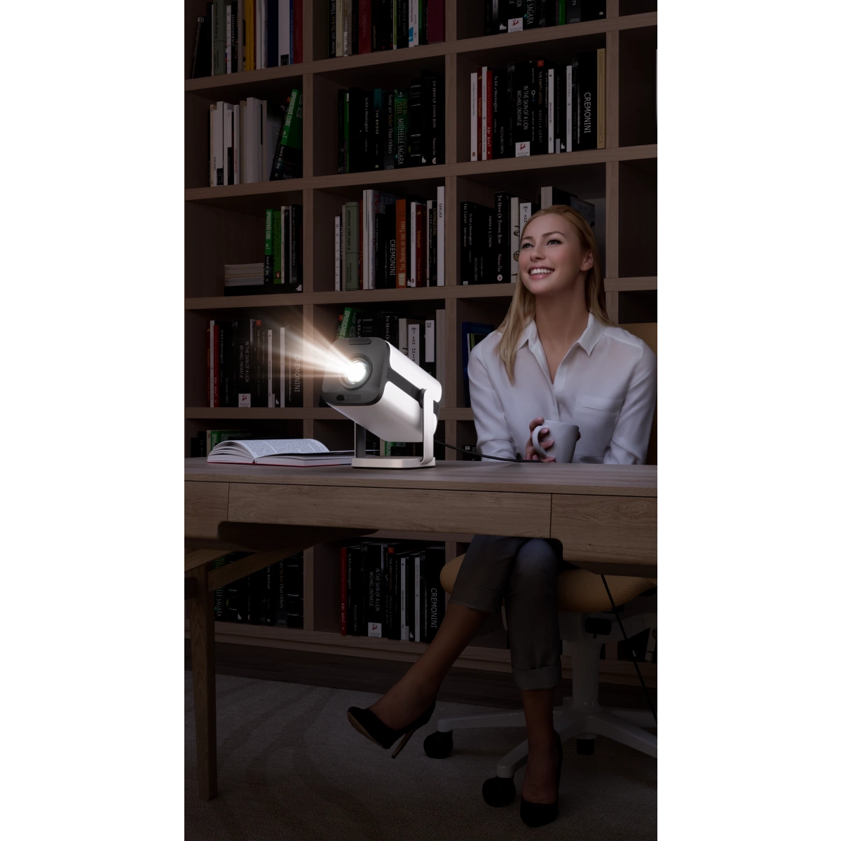 İ-Dragon DR-800 Projeksiyon Beyaz