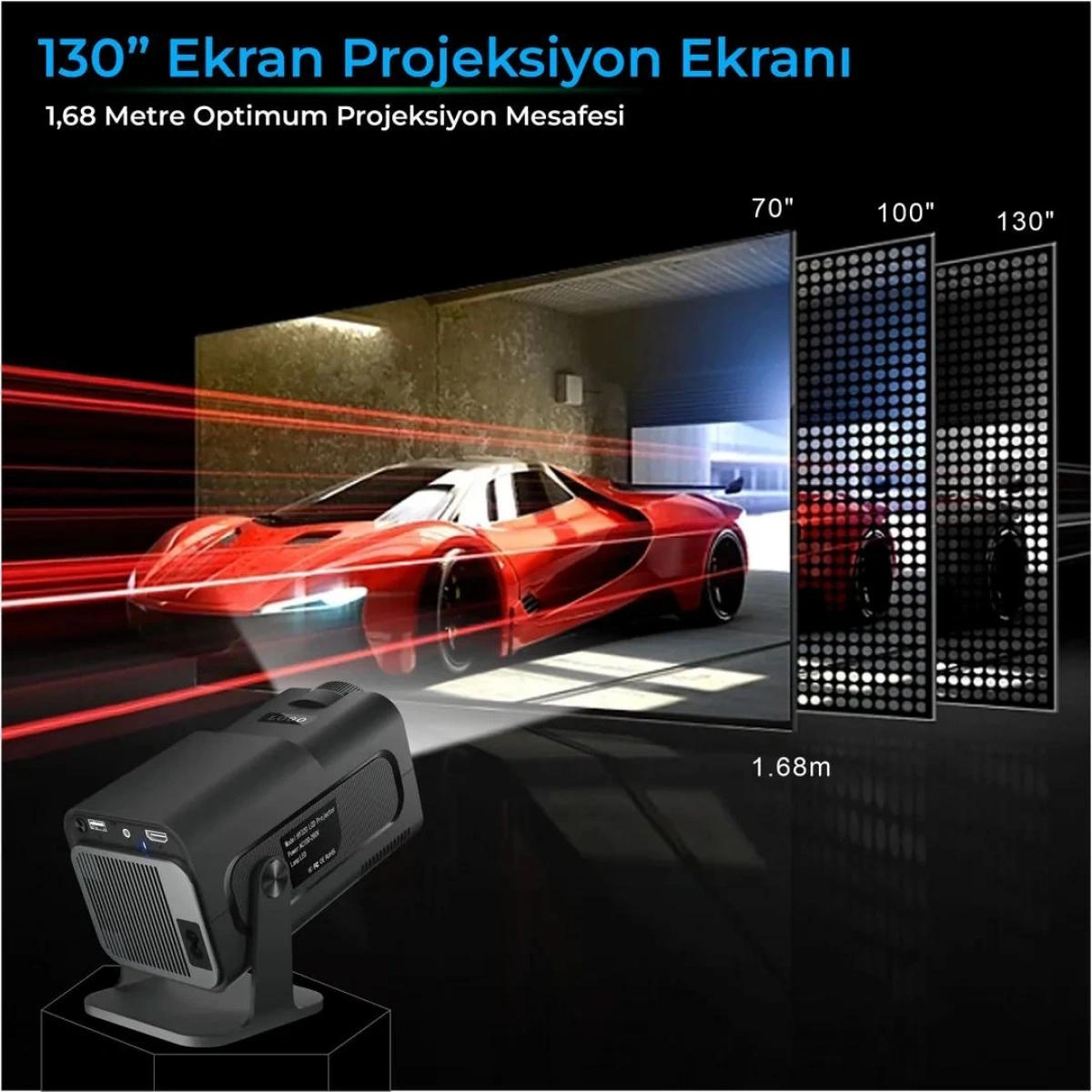 İ-DRAGON HY320 MİNİ PROJEKSİYON