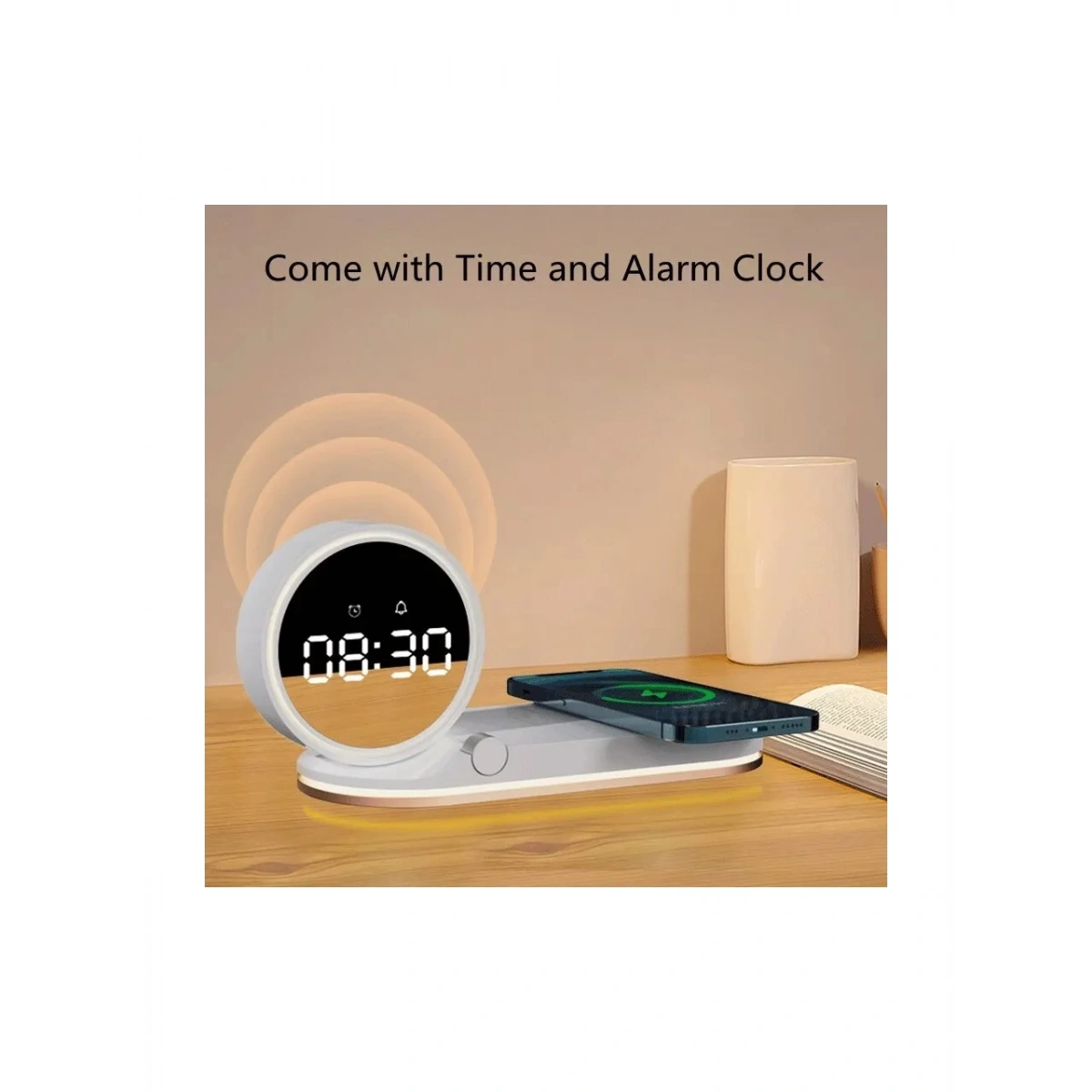 I-Dragon Led Işıklı Hologram Ekran ve Kablosuz Şarj K01