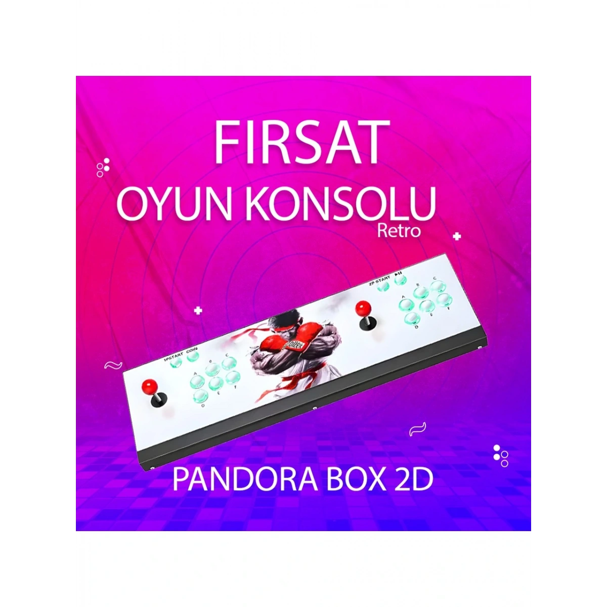 İ-Dragon Pandora 2D Çift Oyun Kolu