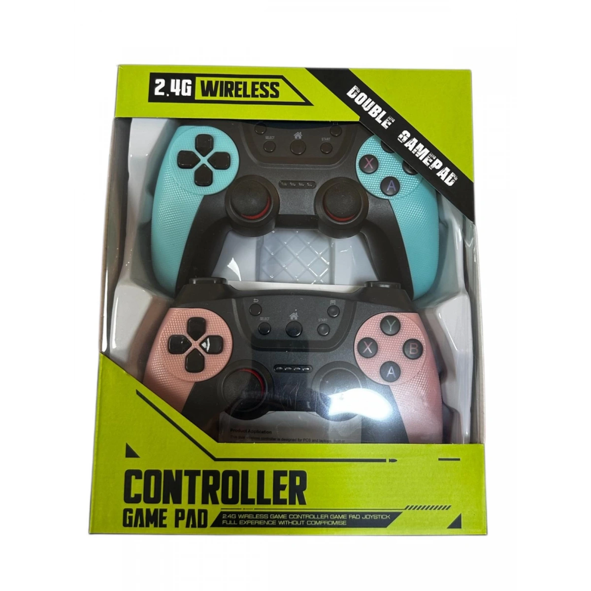 iDragon Cm-029D 2.4 Ghz Çift Oyun Kolu Mavi-Pembe