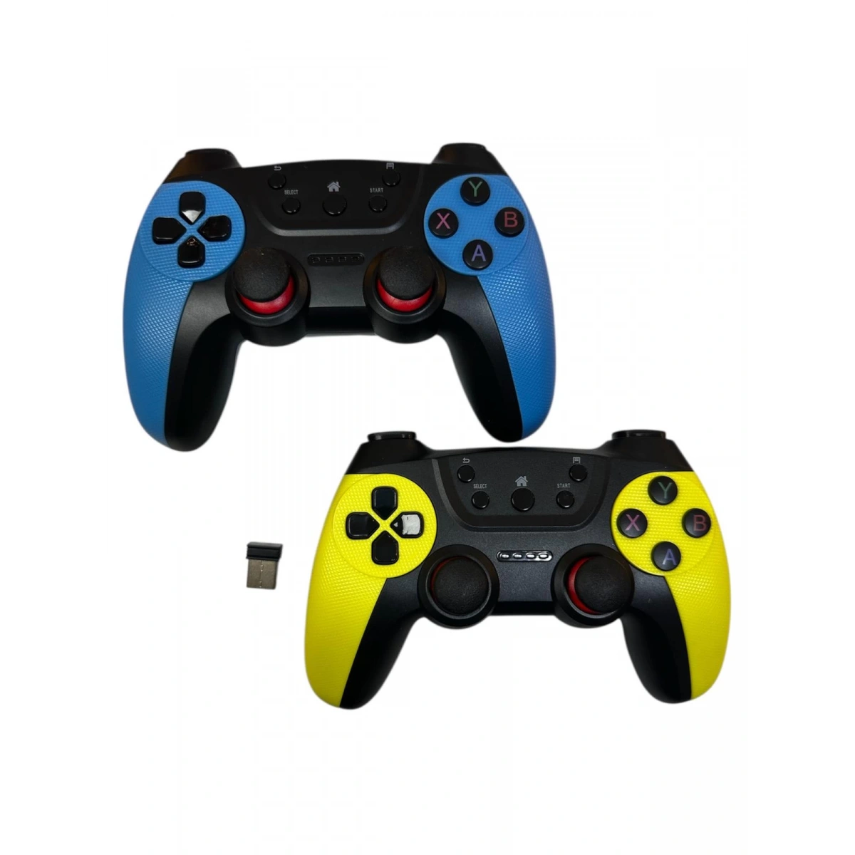 iDragon Cm-029D 2.4 Ghz Çift Oyun Kolu Mavi-Sarı