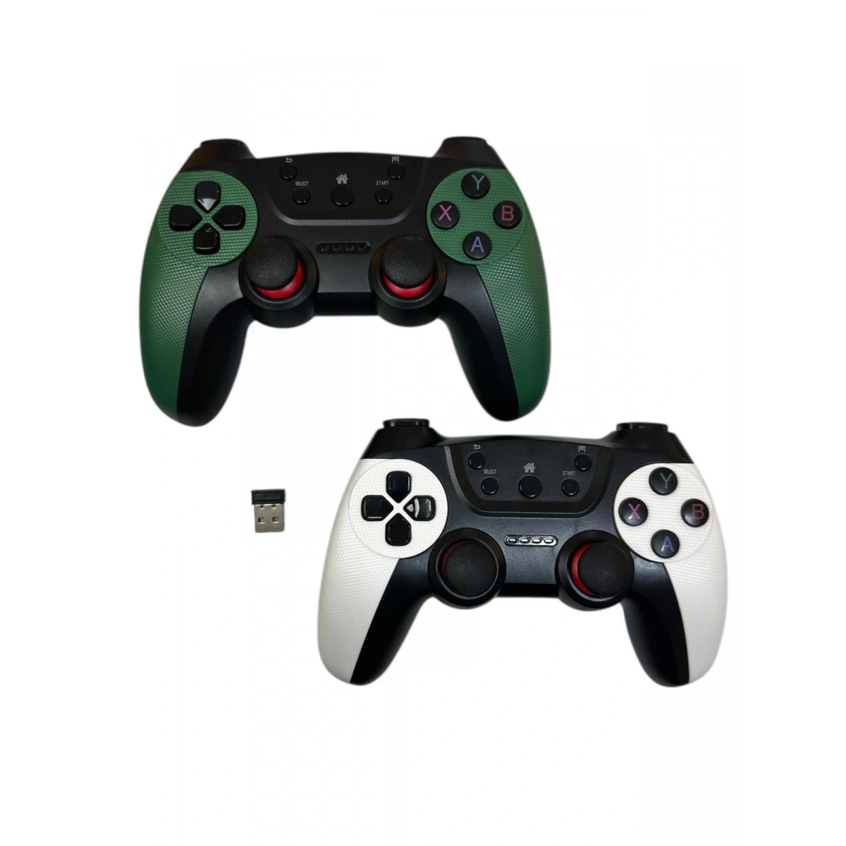 iDragon Cm-029D 2.4 Ghz Çift Oyun Kolu Yeşil-Beyaz