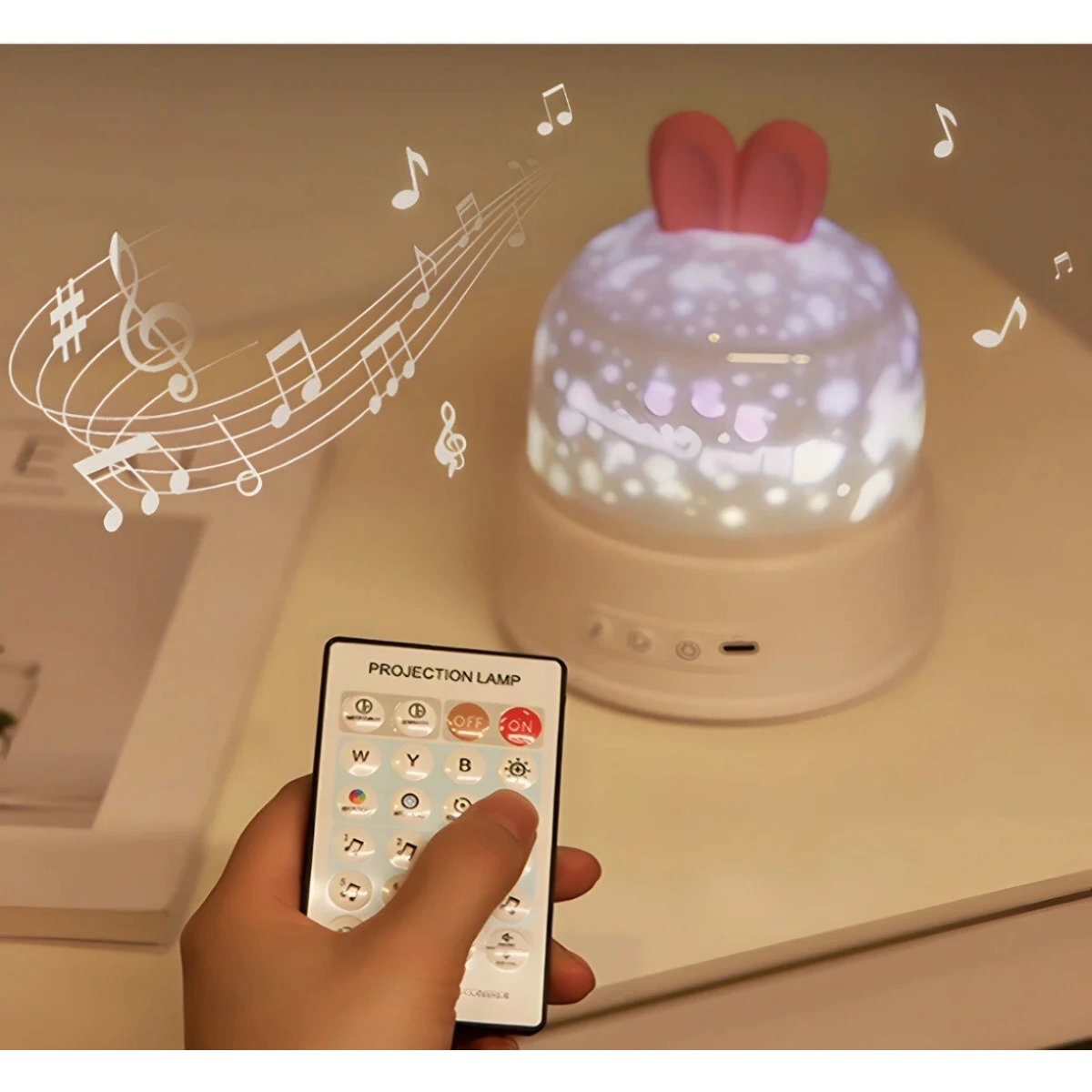 İdragon S01 Gece Lambası Pembe