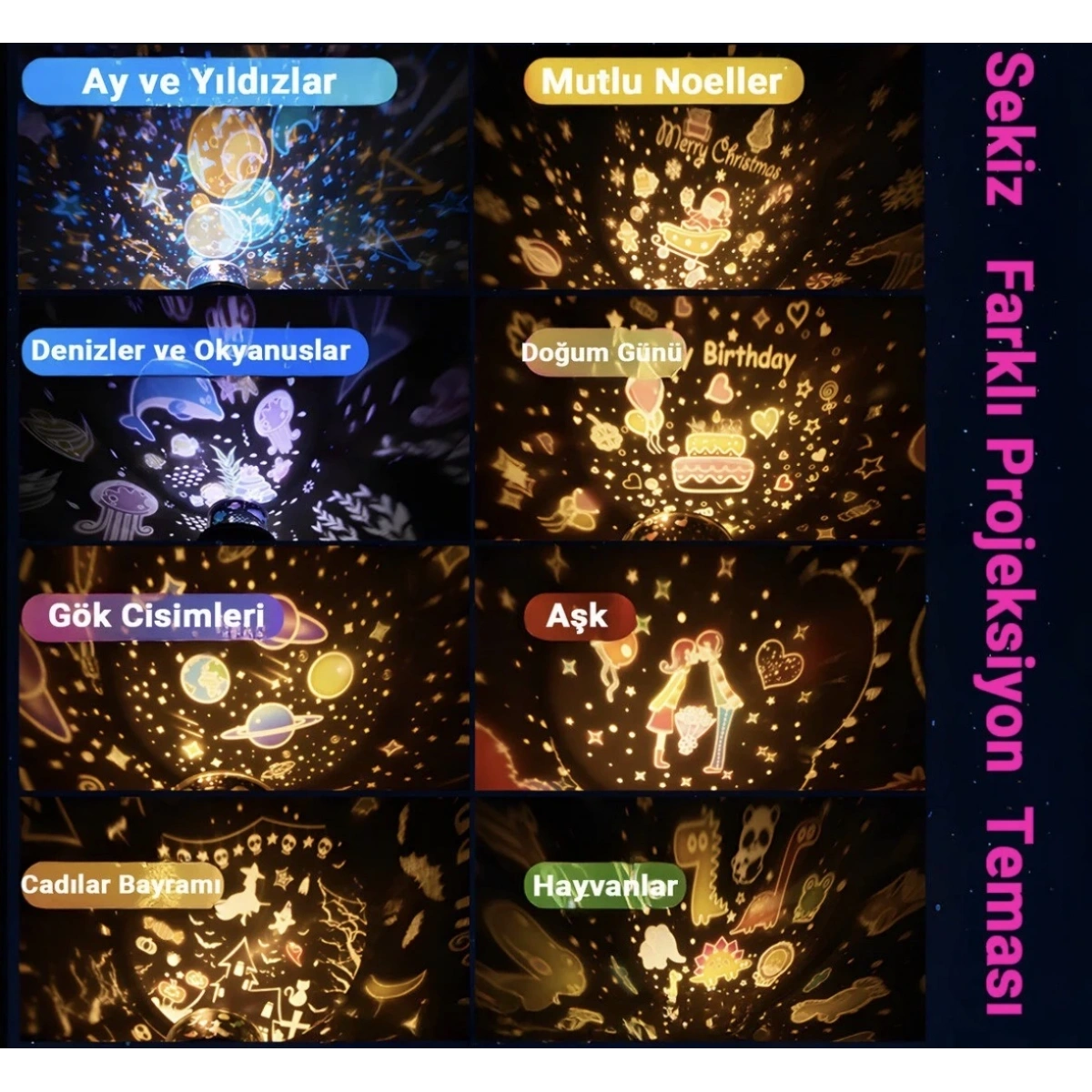 İdragon S01 Gece Lambası Pembe