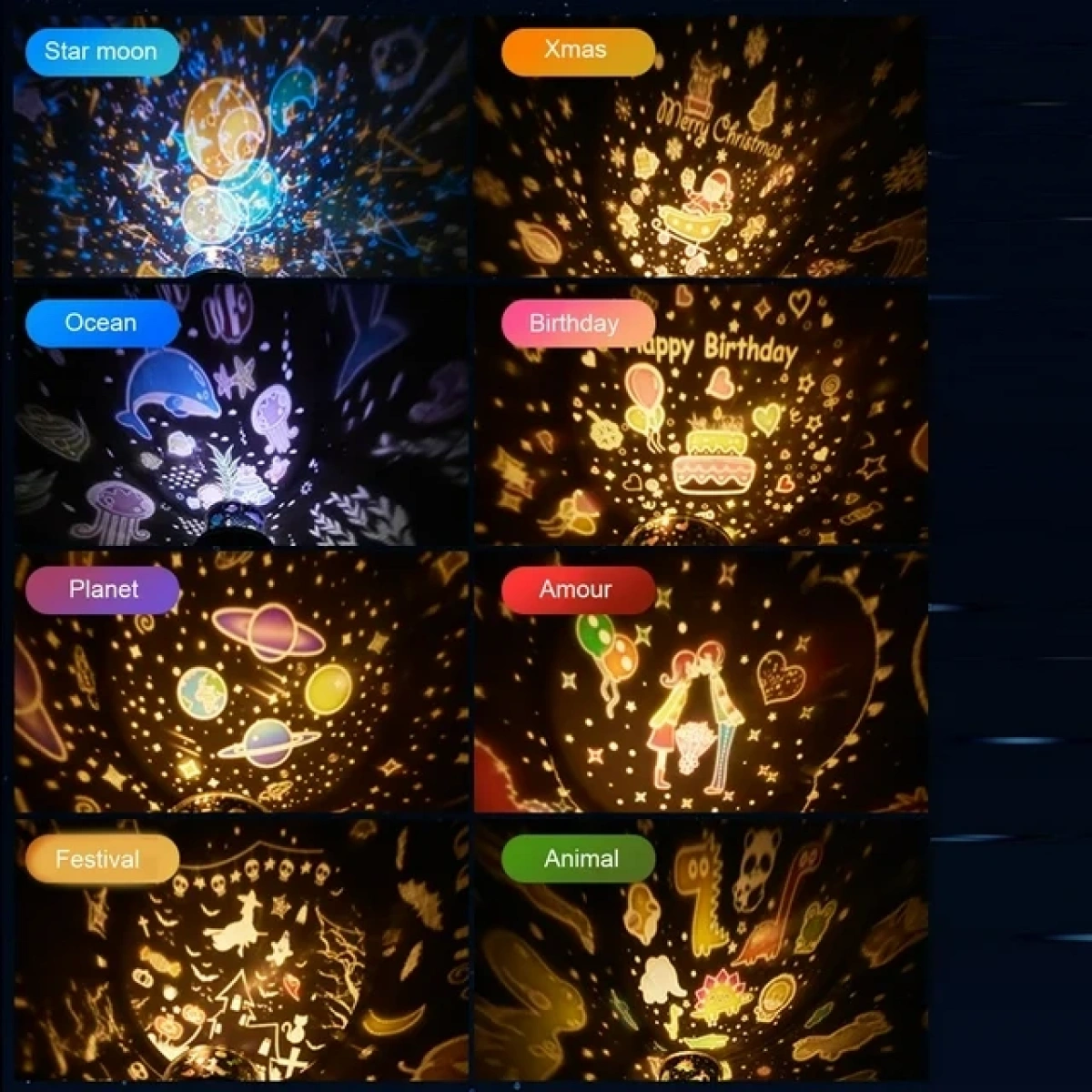 İdragon S01 Gece Lambası Mavi