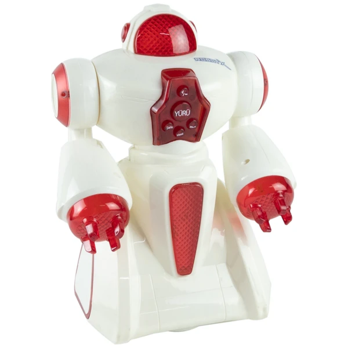 Işıklı Sesli Türkçe Konuşan Robot Oyuncak Kırmızı