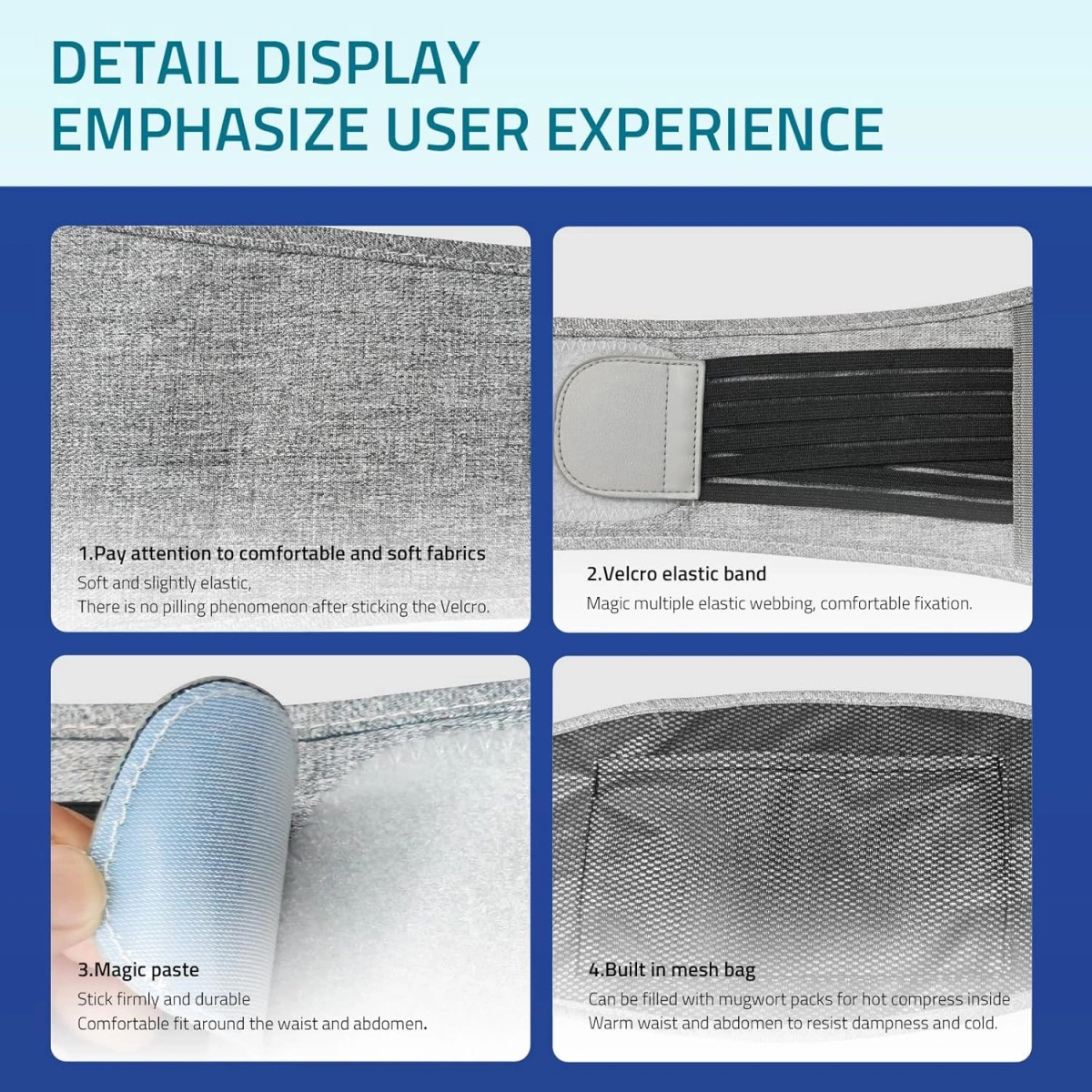 K-W02 Waist Massager Masaj Aleti