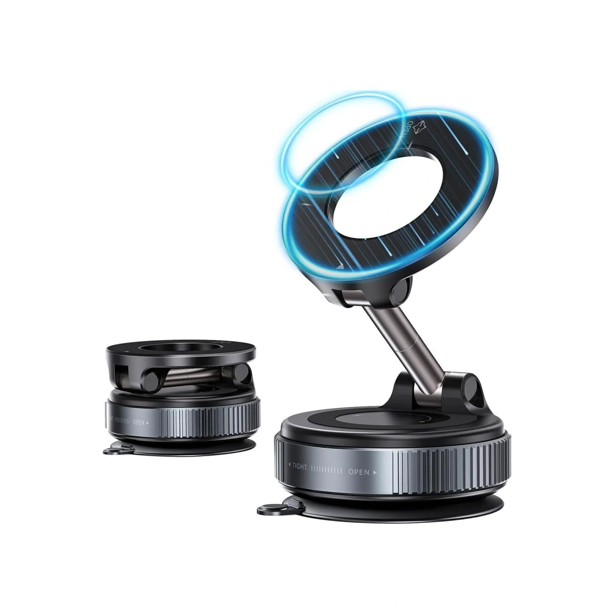 K11 Vakumlu Magsafe Telefon Tutucu Siyah