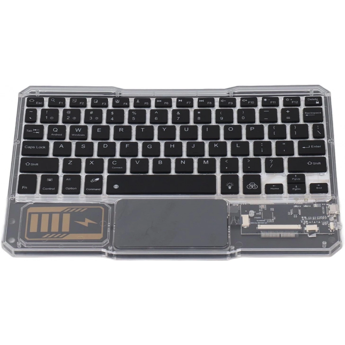 Kablosuz Klavye Pc Tv Telefon Uyumlu Kb-333 Siyah