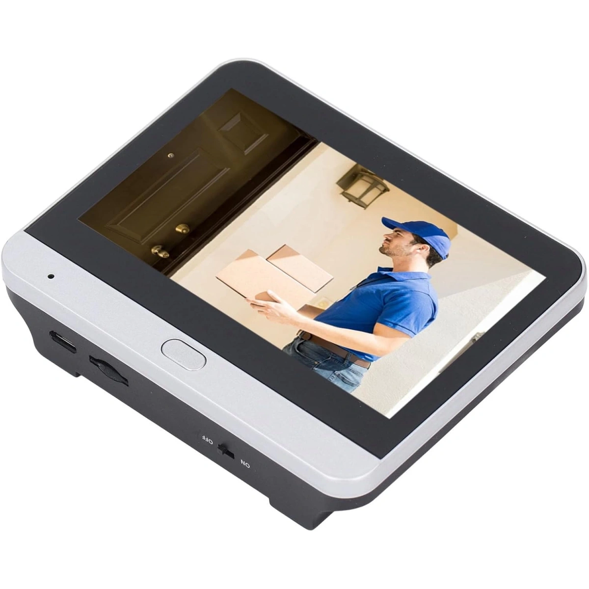 Kayıt Yapabilen Kapı Dürbünü Kamarası 300Pa-Tuya