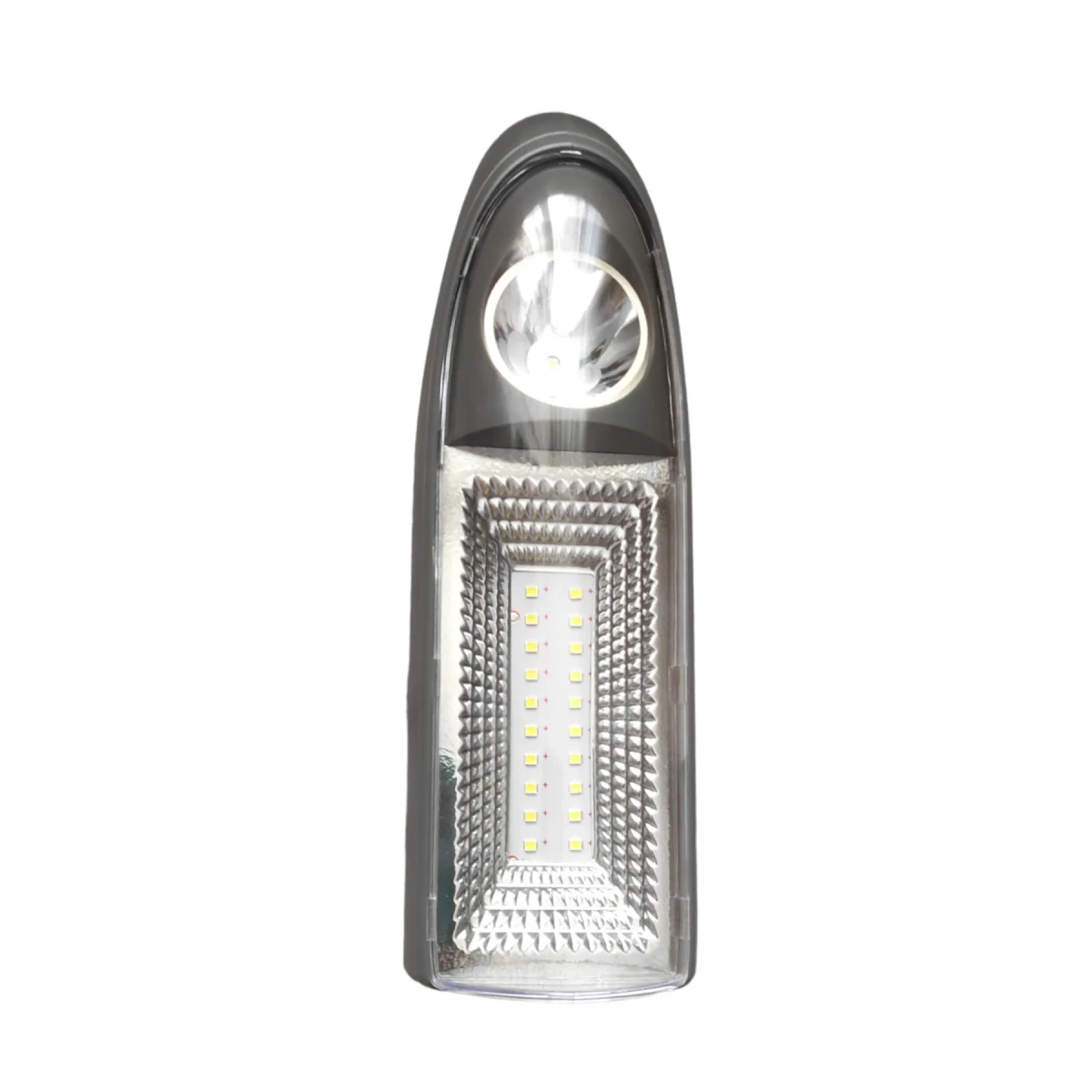 Kts-1437 Güneş Panelli Lamba Ve Radio Ses Bombası Gri