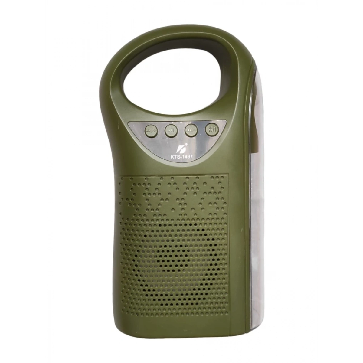Kts-1437 Güneş Panelli Lamba Ve Radio Ses Bombası Yeşil