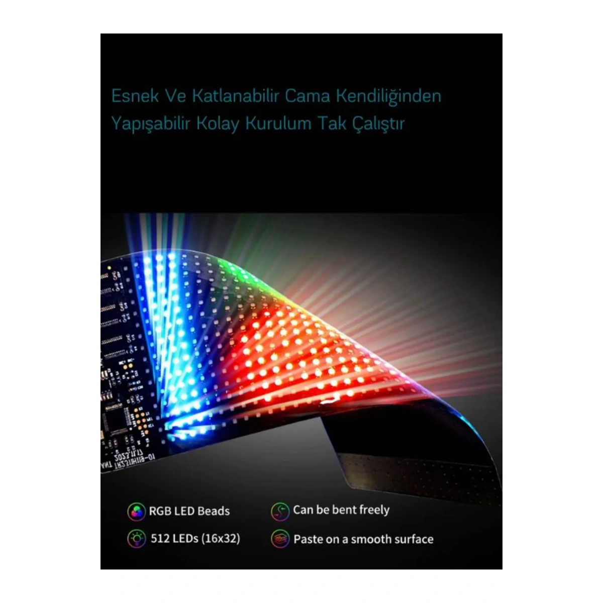 Led Matrix Panel Led-09 16X192 Led 192*1762 MM