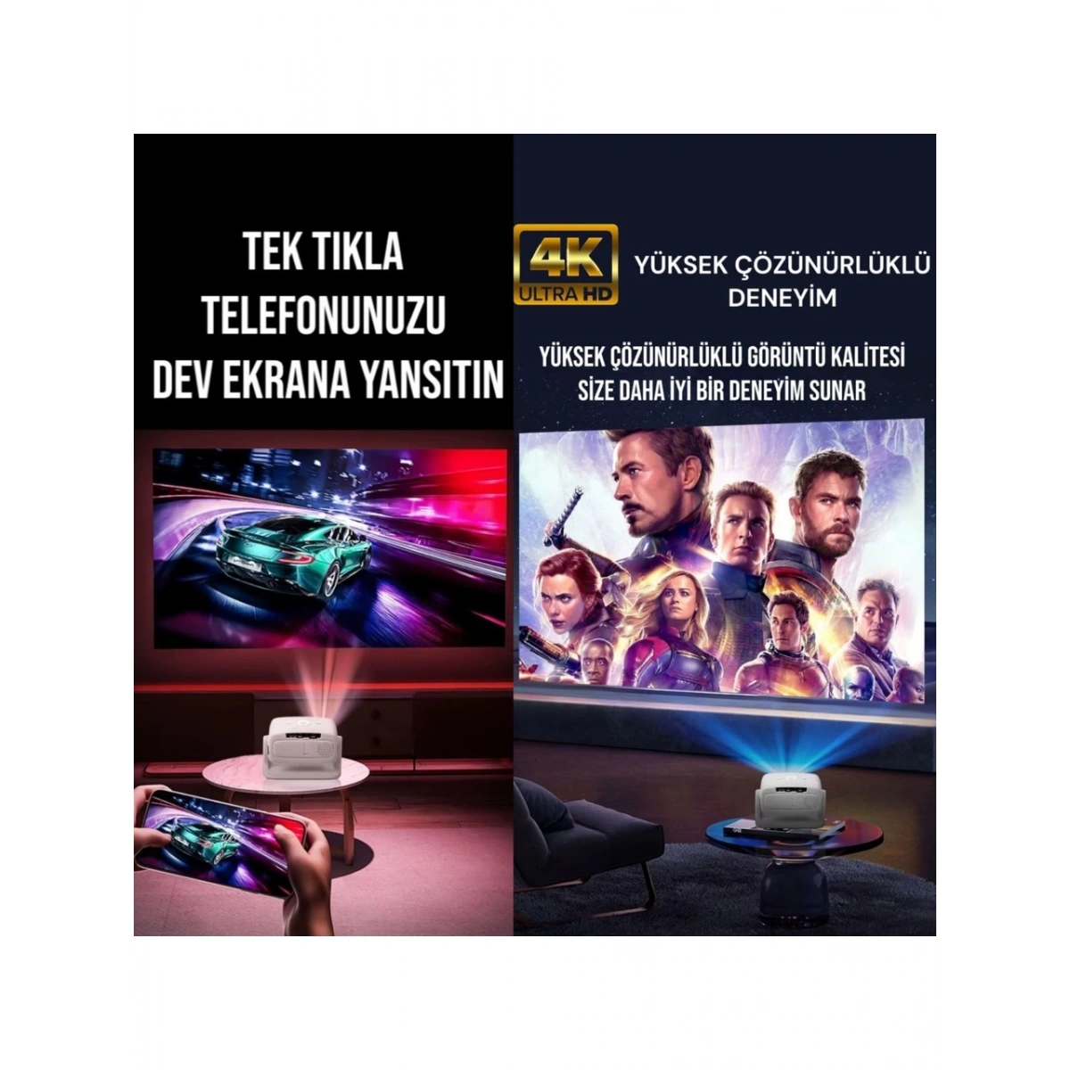 Lensun Çantalı Projeksiyon New 15