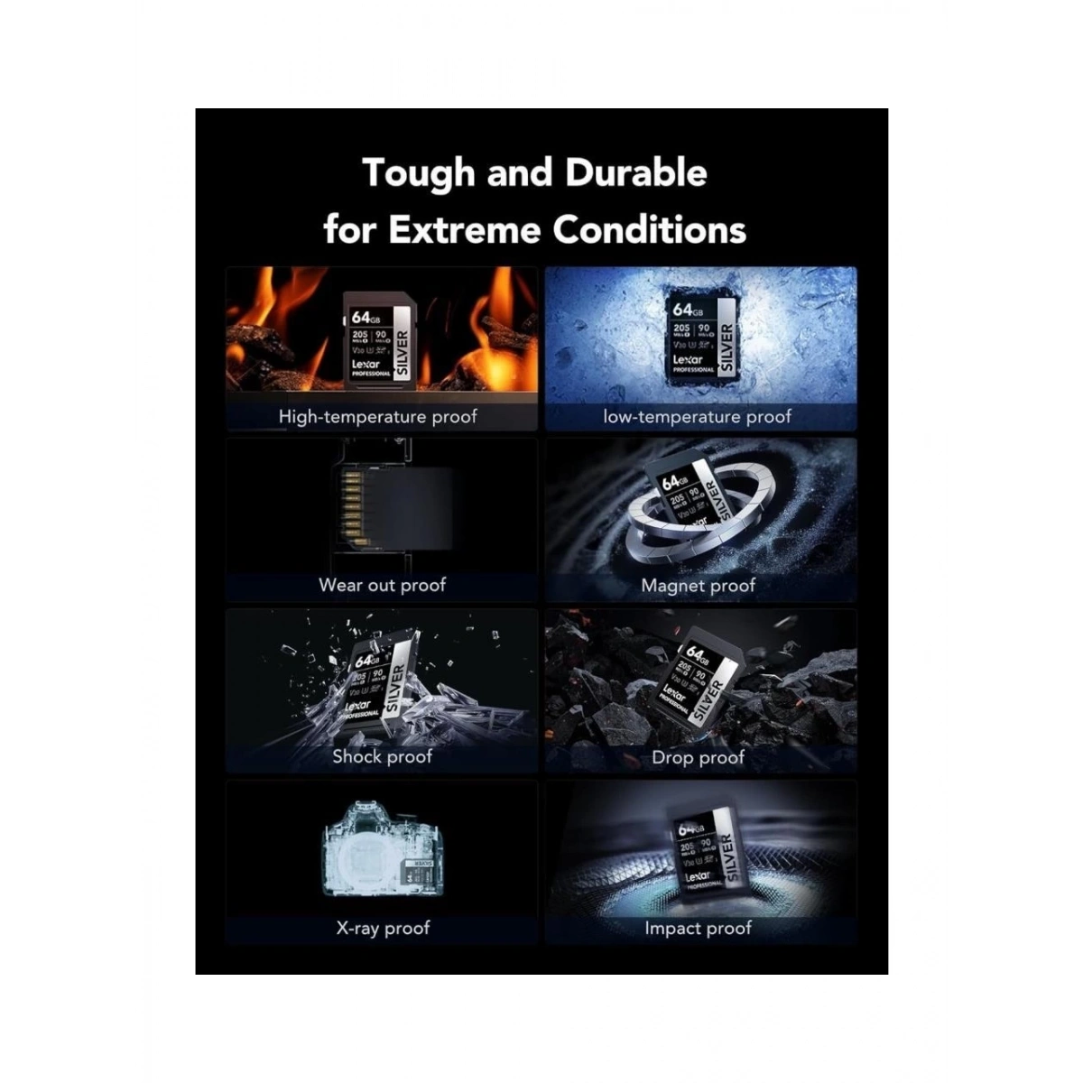 Lexar 64 GB Hafıza Kartı