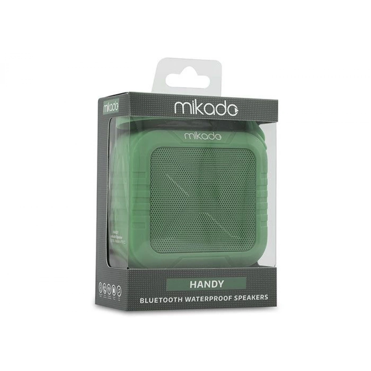 MİKADO HANDY WATERPROOF BLUETOOTH HOPARLÖR YEŞİL